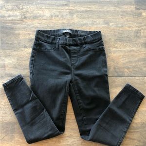Judy Blue Elastic Waist Black Jeggings